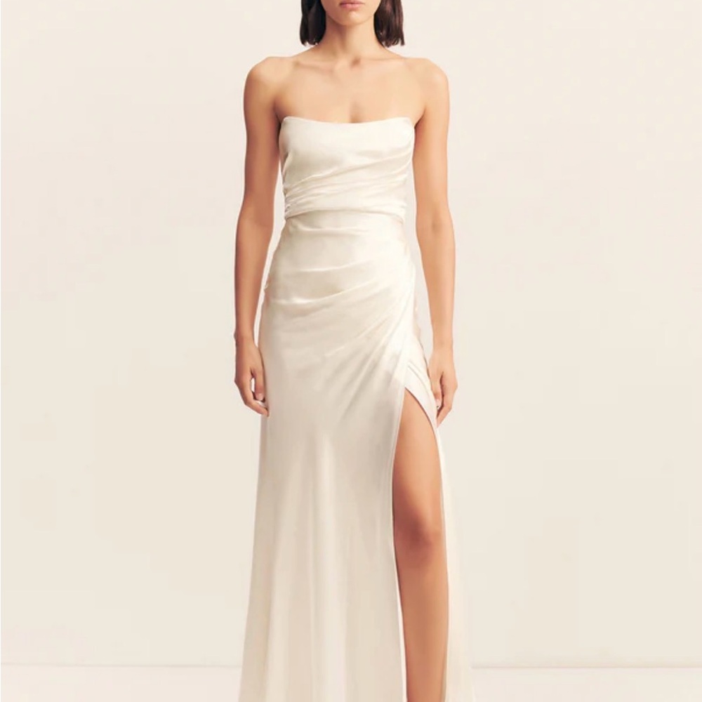 Shona Joy Cumulus silk corset dress - US 10 - Never worn, new with tags